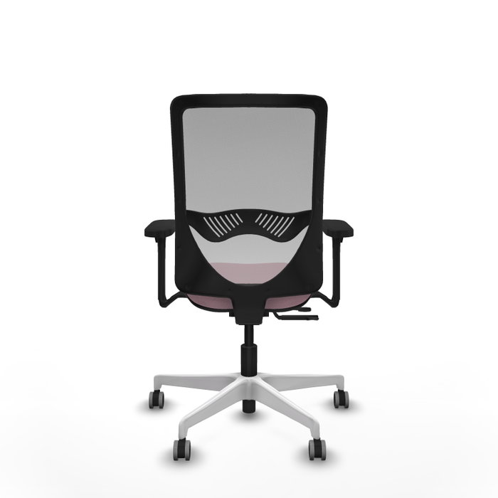 PIQUERAS Y CRESPO Silla de oficina Zulema Rosa y Gris PIQUERAS Y CRESPO Silla de oficina Zulema Rosa y Gris