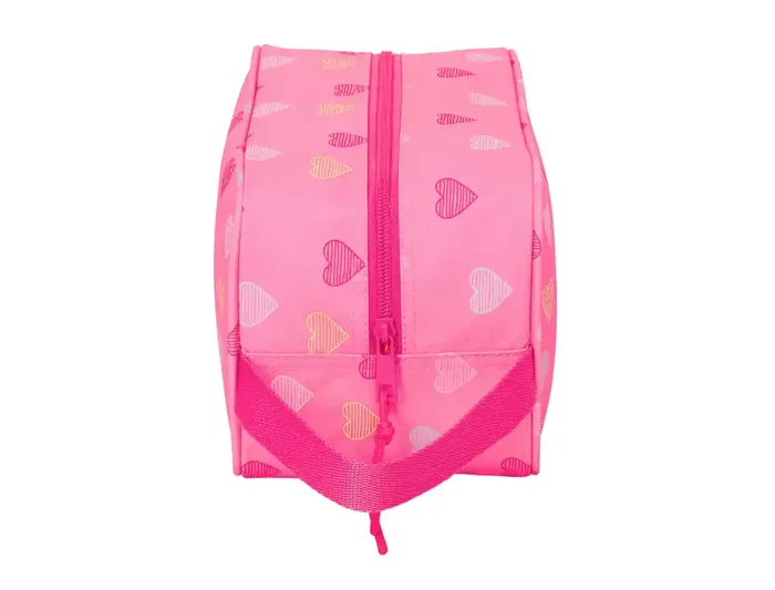 Zapatillero de Viaje Benetton Heart Rosa 29 x 15 x 14 cm