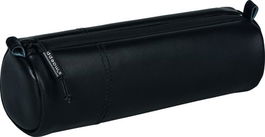 Portatodo Smaepp Soft M Redondo Piel Natural Negro