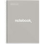 Miquelrius Cuaderno Espiral Emotions DIN A4 80 Hojas Cuadrícula 5 mm Gris