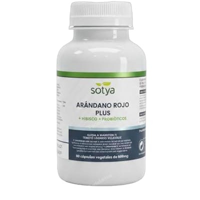 SOTYA Arándano Rojo con Hibisco y Probióticos 90 Cápsulas SOTYA Arándano Rojo con Hibisco y Probióticos 90 Cápsulas