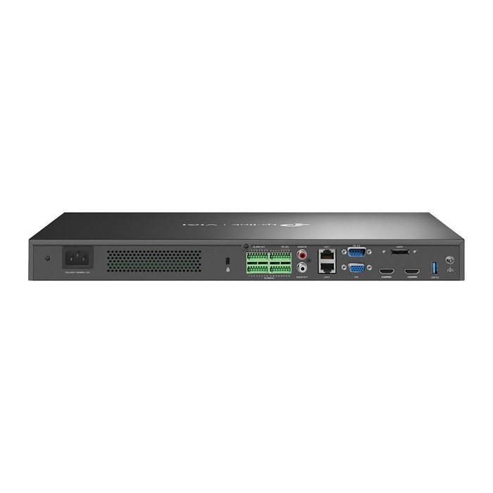 TP-Link VIGI NVR4064H Grabador de Video en Red 64 Canales 3840x2160 Pixeles 4K H.265+ Hasta 64TB Almacenamiento para Videovigilancia