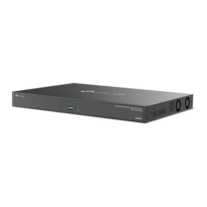 TP-Link VIGI NVR4064H Grabador de Video en Red 64 Canales 3840x2160 Pixeles 4K H.265+ Hasta 64TB Almacenamiento para Videovigilancia