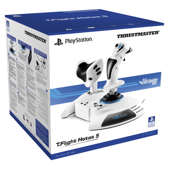 Thrustmaster T.Flight Hotas 5 MSFS Edition Blanco Thrustmaster T.Flight Hotas 5 MSFS Edition Blanco