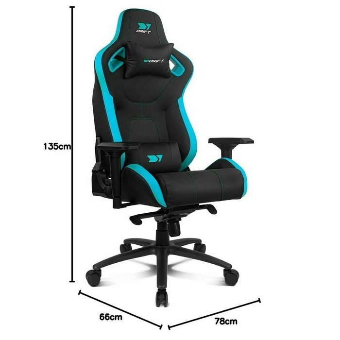 Drift DR600BL Silla Gaming XL Negro y Azul Drift DR600BL Silla Gaming XL Negro y Azul