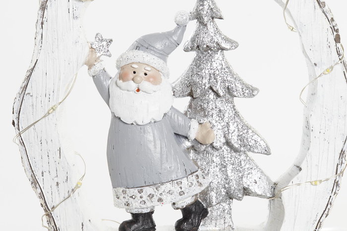 DKD Home Decor Figura de Resina con LED, Pack de 2 Unidades Surtidas DKD Home Decor Figura de Resina con LED, Pack de 2 Unidades Surtidas