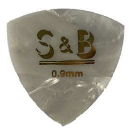Púa S&B Triangulo Blanca 0,9