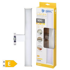 GSC Evolution Aplique baño LED Laksa 8W 4000K IP44 Níquel