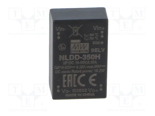MEAN WELL NLDD-350H Convertidor DC/DC
