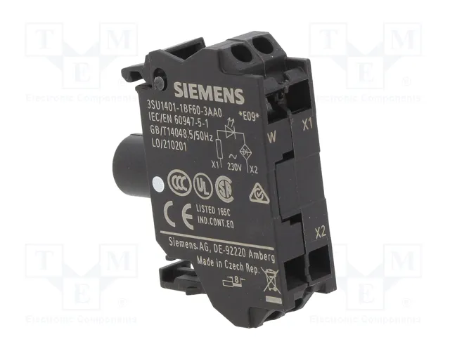 SIEMENS Elemento iluminador LED 22mm blanco