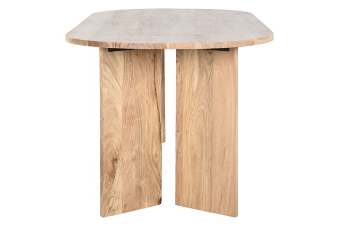 DKD Home Decor Mesa de Comedor de Acacia 200x90x76