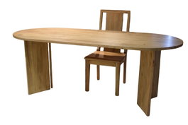 DKD Home Decor Mesa de Comedor de Acacia 200x90x76