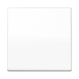 Jung AS1700WW Tapa para Interruptor de Pared, Estándar, Blanca, Plástico, Diseño sin Tornillos