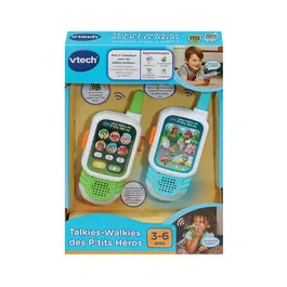 VTech Pequeños Héroes Talkies-Walkies, Multicolor, Idioma Francés, VT3417766217059