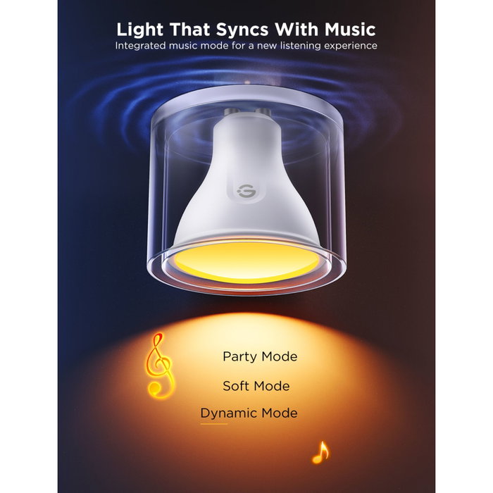 Govee RGBWW Smart LED Bulb (2 Pack) GU10