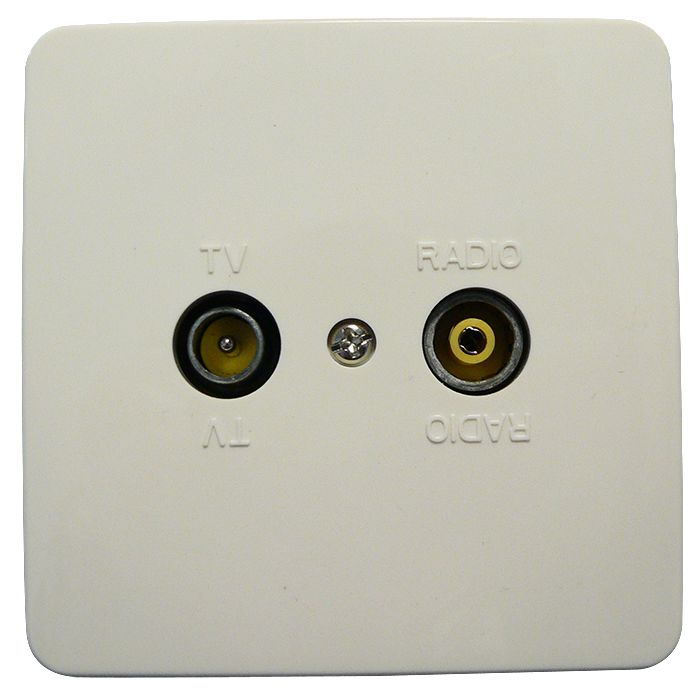 Maximum Enchufe TV/Radio Acabado. Maximum Enchufe TV/Radio Acabado.