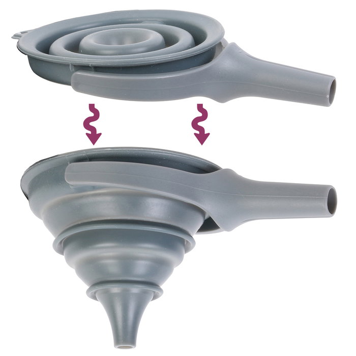 Cook Concept Embudo Retráctil de Cocina Compacto y Práctico 20x12,5 cm