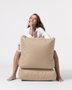 Atelier Del Sofa Puff de Jardín Relax Impermeable Poliéster Reciclado Camel 180cm