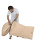 Atelier Del Sofa Puff de Jardín Relax Impermeable Poliéster Reciclado Camel 180cm