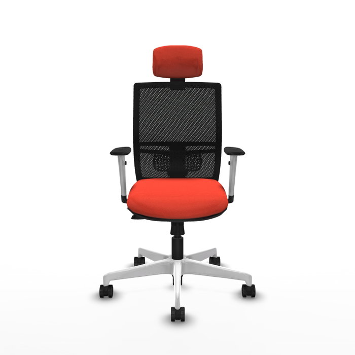 PIQUERAS Y CRESPO Silla de oficina Yunquera Naranja oscuro y Negro PIQUERAS Y CRESPO Silla de oficina Yunquera Naranja oscuro y Negro