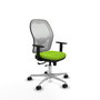 PIQUERAS Y CRESPO Silla de oficina Jorquera Sincro/Traslack Pistacho y Blanco