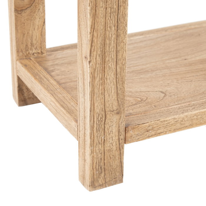 Consola Natural Madera Mindi Entrada 100 X 35 X 85 cm