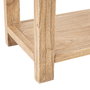 Consola Natural Madera Mindi Entrada 100 X 35 X 85 cm