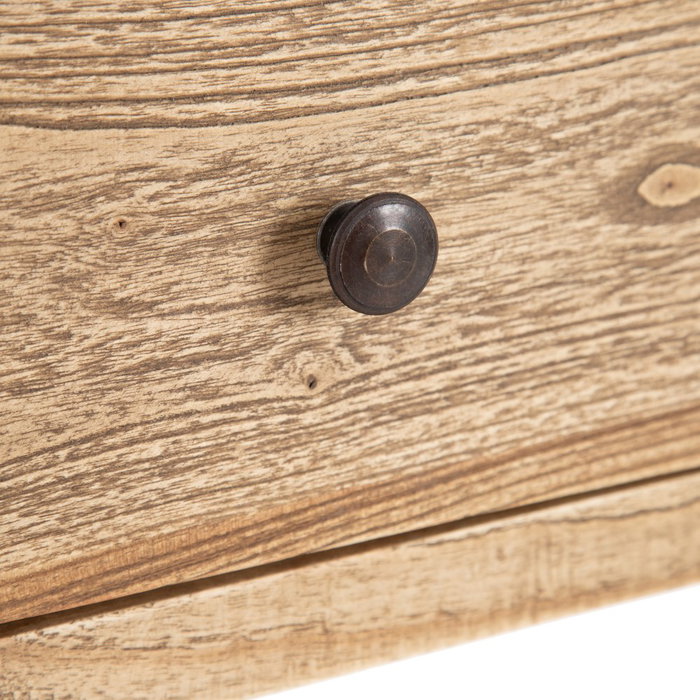 Consola Natural Madera Mindi Entrada 100 X 35 X 85 cm
