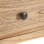Consola Natural Madera Mindi Entrada 100 X 35 X 85 cm
