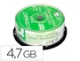 Q-connect DVD-R con superficie 100% imprimible para inkjet, 4,7GB, 16x, 25 unidades