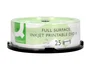 Q-connect DVD-R con superficie 100% imprimible para inkjet, 4,7GB, 16x, 25 unidades