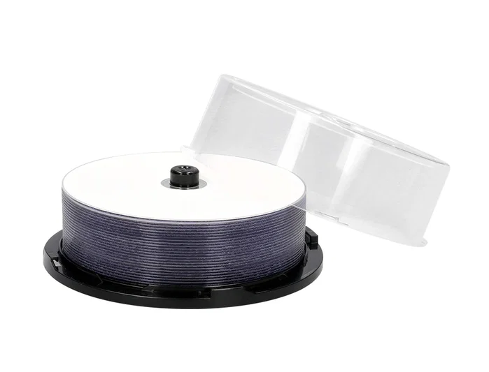 Q-connect DVD-R con superficie 100% imprimible para inkjet, 4,7GB, 16x, 25 unidades