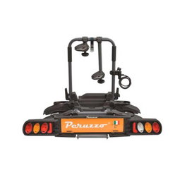 Peruzzo Portabicicletas de Bola Pure Instinct con Brazo Soporte Cerrable Acero Negro Quick-Release 80mm 1250mm