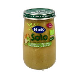 Hero Baby Potito Solo Eco Crema Calabaza Patatas 190 G +6 Meses