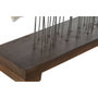 DKD Home Decor Decoración de Peces en Madera y Metal Blanco