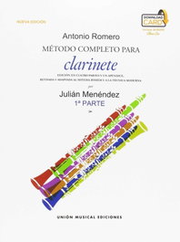 Union Musical Española, Método Completo para Clarinete (1ª Parte) - Julián Menéndez