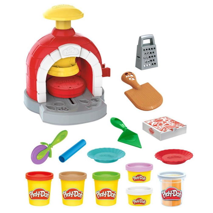 Hasbro Play-Doh Pizza Oven Playset - Horno Juguete Pizza Plastilina, Juego Creativo para Niños de 3 Años y Más Hasbro Play-Doh Pizza Oven Playset - Horno Juguete Pizza Plastilina, Juego Creativo para Niños de 3 Años y Más