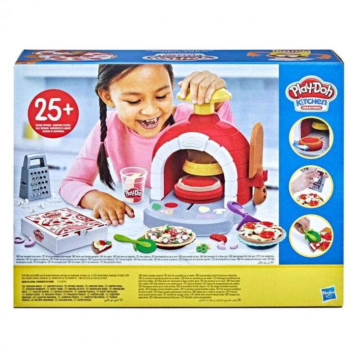 Hasbro Play-Doh Pizza Oven Playset - Horno Juguete Pizza Plastilina, Juego Creativo para Niños de 3 Años y Más Hasbro Play-Doh Pizza Oven Playset - Horno Juguete Pizza Plastilina, Juego Creativo para Niños de 3 Años y Más
