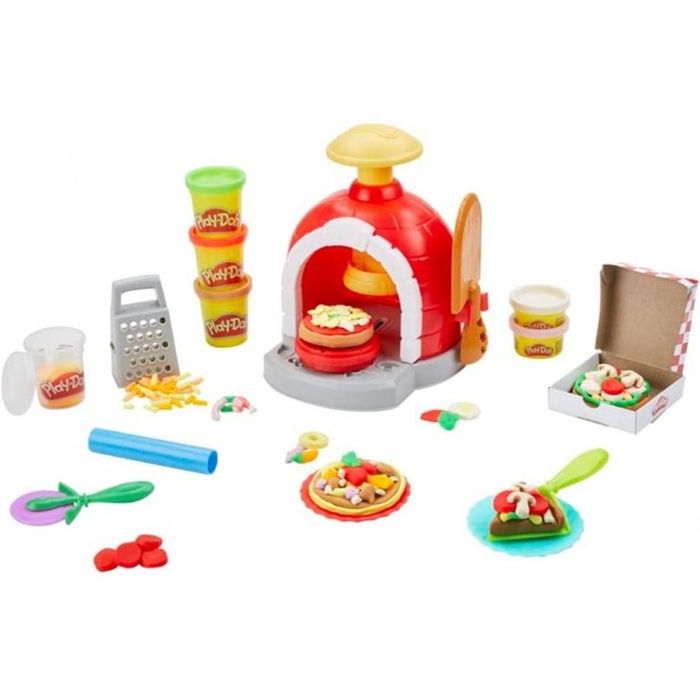 Hasbro Play-Doh Pizza Oven Playset - Horno Juguete Pizza Plastilina, Juego Creativo para Niños de 3 Años y Más Hasbro Play-Doh Pizza Oven Playset - Horno Juguete Pizza Plastilina, Juego Creativo para Niños de 3 Años y Más