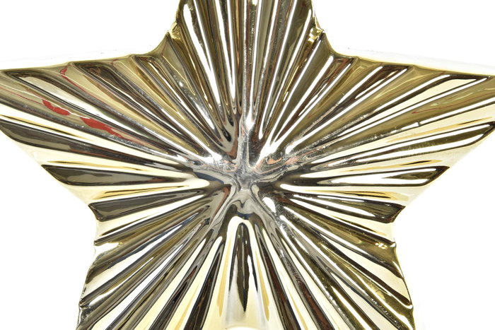 DKD Home Decor Decoración de Porcelana Estrella Surtida