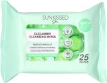 Sunkissed Skin Cucumber Cleansing Wipes - 25 Piezas