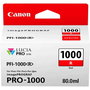 Canon PFI-1000R Cartucho de Tinta Rojo 80ml