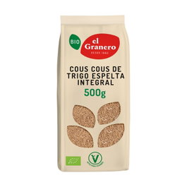 El Granero Integral Cous Cous de Espelta Integral Ecológico 500 g