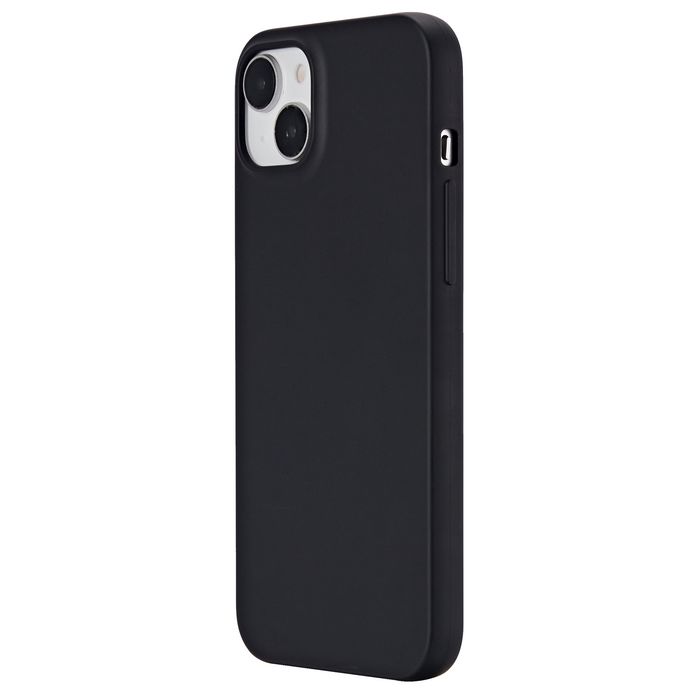 eSTUFF Funda TPU 100% Reciclado INFINITE VIENNA para iPhone 15 Plus - Negra - GRS Certificado