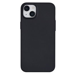 eSTUFF Funda TPU 100% Reciclado INFINITE VIENNA para iPhone 15 Plus - Negra - GRS Certificado