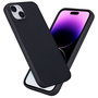 eSTUFF Funda TPU 100% Reciclado INFINITE VIENNA para iPhone 15 Plus - Negra - GRS Certificado