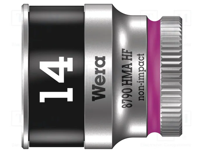 WERA Vaso Zyklop HEX 14mm 1/4 pulgada WERA Vaso Zyklop HEX 14mm 1/4 pulgada