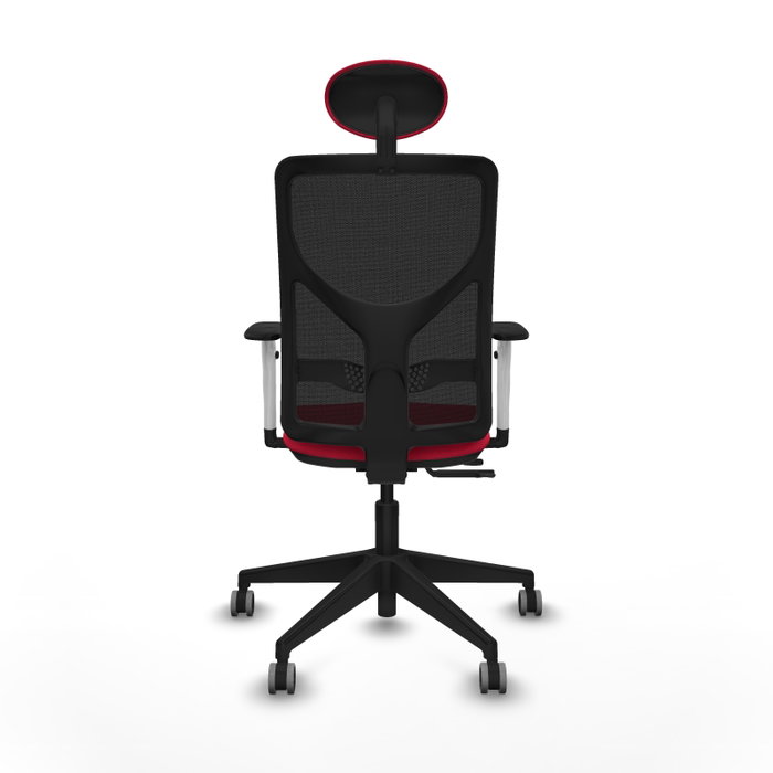 PIQUERAS Y CRESPO Silla de oficina Motilla con mecanismo Sincro/Traslack, Rojo y Negro PIQUERAS Y CRESPO Silla de oficina Motilla con mecanismo Sincro/Traslack, Rojo y Negro