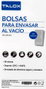 TALOX 100 Bolsas para Envasar al Vacío 13cm x 45cm 90 µm