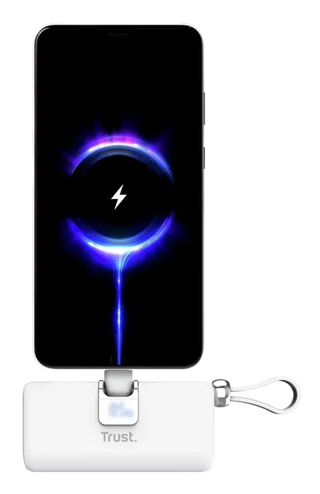 Trust Power Bank Pacto 5000mAh Blanco Trust Power Bank Pacto 5000mAh Blanco